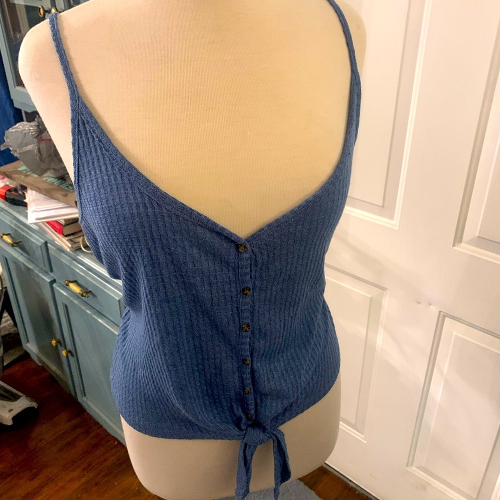 Macys button down tank top